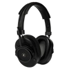 MASTER & DYNAMIC ® X THE ROLLING STONES WIRED OVER-EAR PREMIUM LEATHER HEADPHONES - BLACK METAL/BLACK,7649045319