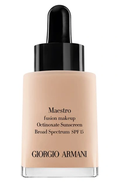 Giorgio Armani Maestro Fusion Foundation Broad Spectrum Spf 15, 1 oz In 05.25