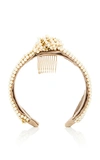 JENNIFER BEHR SIRENE KNOTTED CRYSTAL AND FAUX-PEARL HEADBAND,731522
