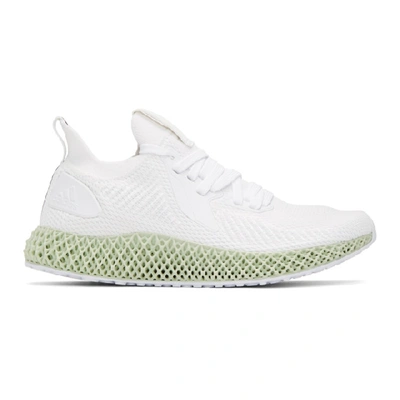 Adidas Originals Alphaedge 4d Reflective Low-top Sneakers In Ftwr White/ftwr Whit
