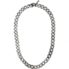 MAISON MARGIELA MAISON MARGIELA SILVER CURB CHAIN NECKLACE