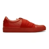 GIVENCHY GIVENCHY RED URBAN STREET SNEAKERS
