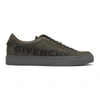 GIVENCHY GIVENCHY GREY SUEDE URBAN STREET SNEAKERS