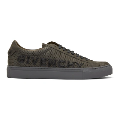 Givenchy Grey Men's Brown Grey Urban Street Trainers In 050-light G