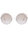 Fendi Eyewear Rama Sunglasses - Neutrals