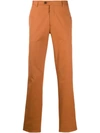 ETRO ETRO 修身长裤 - 橘色