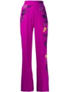 ETRO HIGH-WAISTED FLORAL WIDE LEG TROUSERS