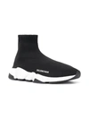 BALENCIAGA Black Speed sock sneaker