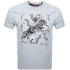 TED BAKER MOWSEY T SHIRT GREY,120217