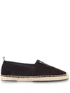 FENDI DIABOLIC EYES COLOURBLOCK ESPADRILLES