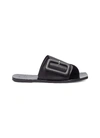 ATP ATELIER 'Ceci' buckled leather slide sandals