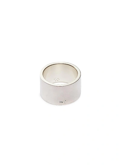 Le Gramme 'le 19 Grammes' Polished Sterling Silver Ring In Metallic