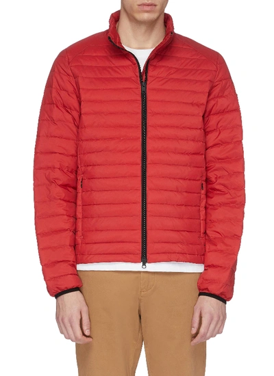 Ecoalf 'beret' Packable Primaloft® Down Puffer Jacket In Red