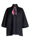 ETRO Scarf Collar Wool & Angora Jacket