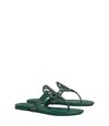 Tory Burch Miller Sandal, Embossed Leather In Norwood