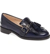 TOD'S FRINGE BUCKLE LOAFER,XXW0RU0BU40SHAU822