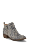 Lucky Brand Women's Basel Leather Booties Women's Shoes In Camo