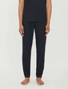 Derek Rose Marlowe Stretch-jersey Pyjama Bottoms In Black