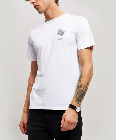 Saturdays Surf Nyc Logo-print Cotton-jersey T-shirt In White
