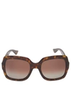 GUCCI OVERSIZED SQUARE ACETATE SUNGLASSES,000622079