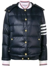 THOM BROWNE 4-BAR PADDED BOMBER JACKET