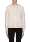 3.1 PHILLIP LIM / フィリップ リム Chantilly lace insert ruched bomber jacket