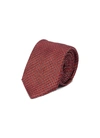 LANVIN Geometric jacquard silk tie