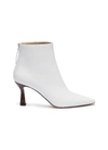 Wandler Lina 80 White Leather Boots