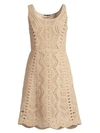 KOBI HALPERIN Sasha Cotton Crochet Dress