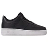 Nike Women's Air Force 1 '07 Essential Casual Shoes In Black Size 10.0 Leather