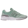 New Balance Women's 997 Casual Shoes, Green
