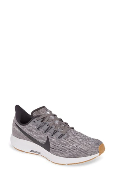 Nike Women's Air Zoom Pegasus 36 Running Sneakers From Finish Line In Gun Smoke/ Oil Grey/ White