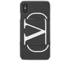 Valentino Logo-print Iphone 13 Pro Max Case In Black