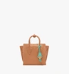 Mcm Neo Milla Tote In Spanish Leather In Biscuit