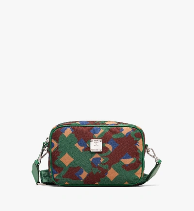 Mcm Dieter Camera Bag In Munich Lion Camo In Eden