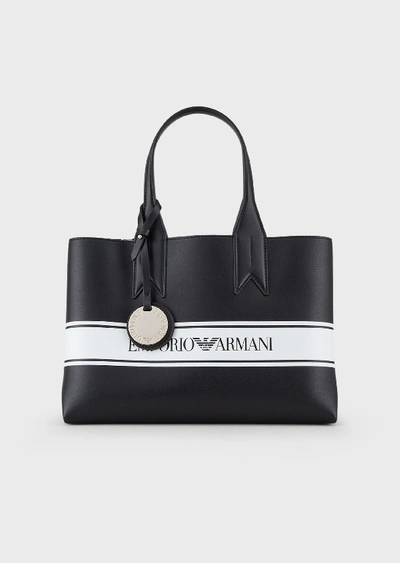 Emporio Armani Shoppers & Totes - Item 45472929 In Black