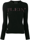 PHILIPP PLEIN PULLOVER KNIT TOP