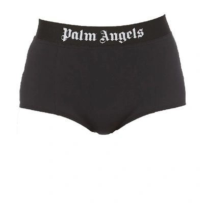 Palm Angels Logo Briefs In Black