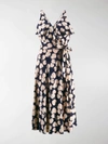 DIANE VON FURSTENBERG KIMONO LEAF DRESS,13191DVF14095075