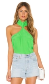 Amanda Uprichard Queens Top In Mojito