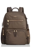 Tumi Voyager Carson Nylon Backpack - Beige In Mink