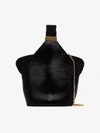 BIENEN-DAVIS BIENEN DAVIS BEUTELTASCHE MIT FAUX FUR,KITBLACK14032015