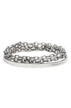 TITLE OF WORK STERLING SILVER ANCHOR CHAIN CUFF,BR210-SS-SI