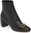 FERRAGAMO PRIMULA DOUBLE GANCIO BOOTIE,0714663