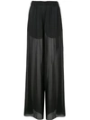 VERA WANG VOILE PALAZZO PANTS