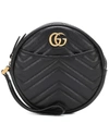 GUCCI GG MARMONT SMALL LEATHER CLUTCH,P00398966