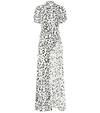 SELF-PORTRAIT Leopard printed maxi dress,P00393862