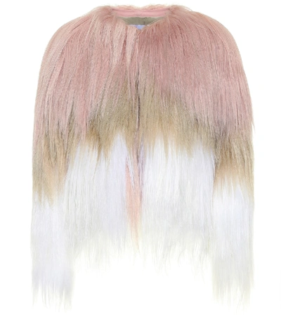 Red Valentino Cropped Jacket In Multicoloured