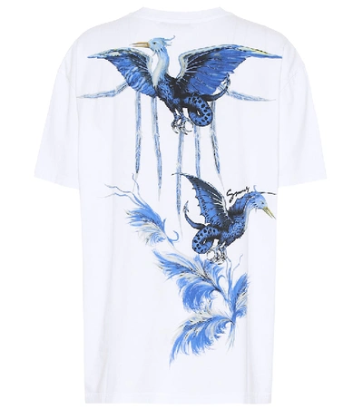 Givenchy Printed Cotton-jersey T-shirt In White