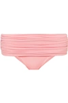 NORMA KAMALI BILL RUCHED BIKINI BRIEFS